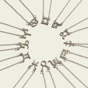 3/$33 Silver Astrology Necklaces
